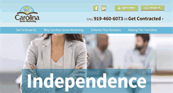 Desktop Screenshot of carolinaseniormarketing.com